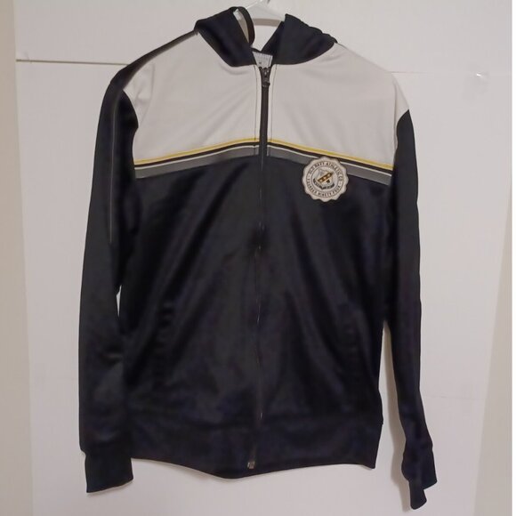 Vintage Other - Vintage  Old Navy Athletic Hoodie Sweatshirt Black/White Size Medium